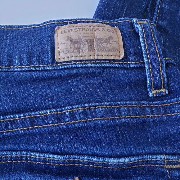 Levis Women 512 Y2K Womens Jeans Sz 8 S/C Preppy Perfectly Slimming Boot Cut - Picture 7 of 10